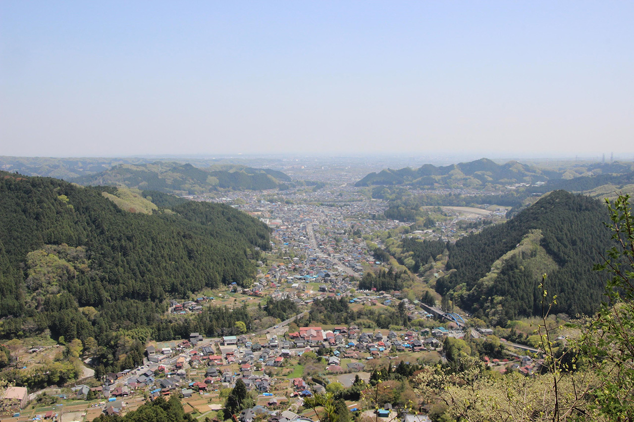 あきる野市上空